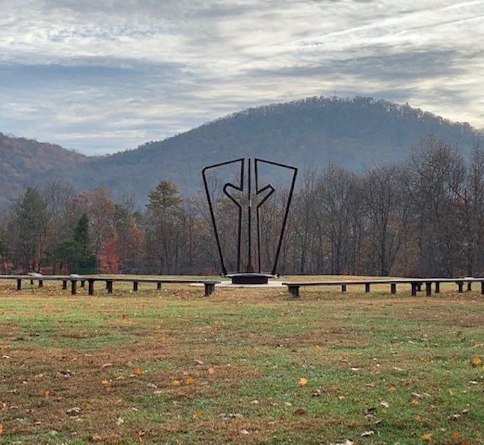 Scotty Utz Cross Sculpture design in North Carolina 
